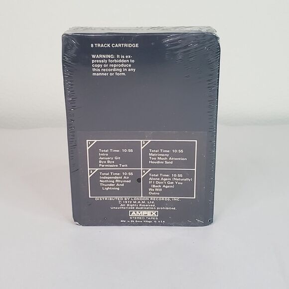 8 Track Gilbert O'Sullivan Himself Alone Again Naturally 1972 MAM London M84 - Picture 2 of 10